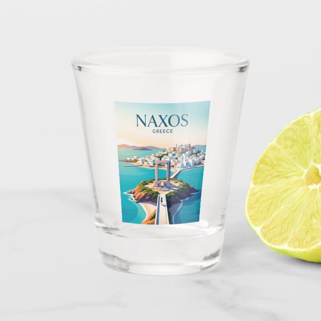 Copo De Shot Naxos Grécia (Frente)