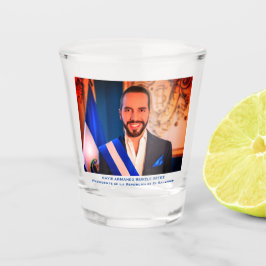 Copo De Shot Nayib Bukele, Presidente de El Salvadore