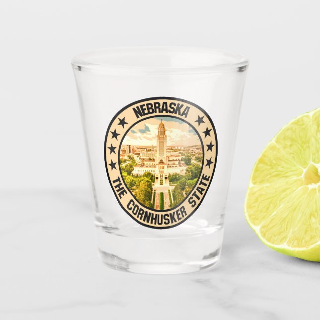 Copo De Shot Nebraska (Frente)