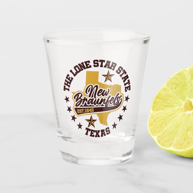 Copo De Shot New Braunfels, Texas (Frente)