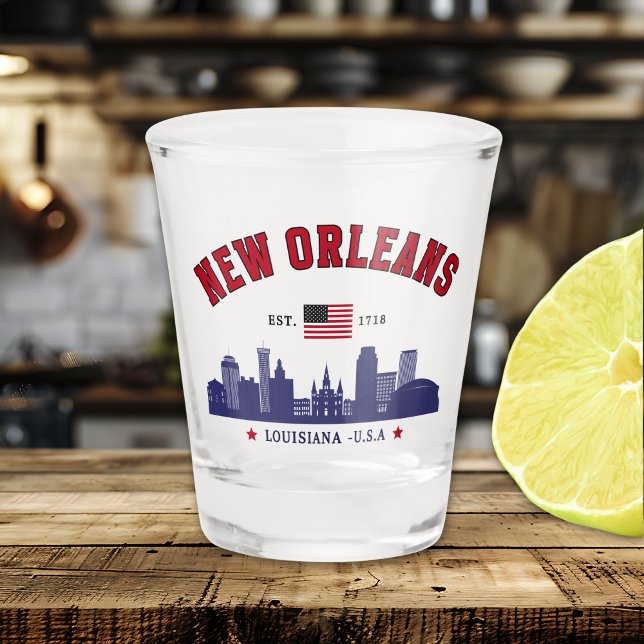 Copo De Shot New Orleans Travel Collectible Shot Glass (Criador carregado)