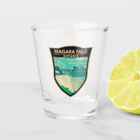 Niagara Falls Ontario Viagem Art Vintage