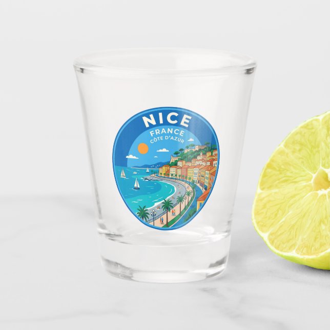 Copo De Shot Niza França (Frente)