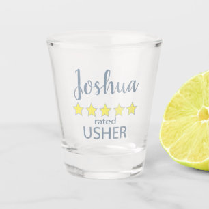 Copo De Shot Noiva e Cortejo 5 Estrelas Usher