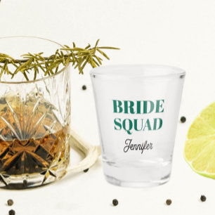 Copo De Shot Noiva Esmeralda Verde Casamento Equipe Personaliza