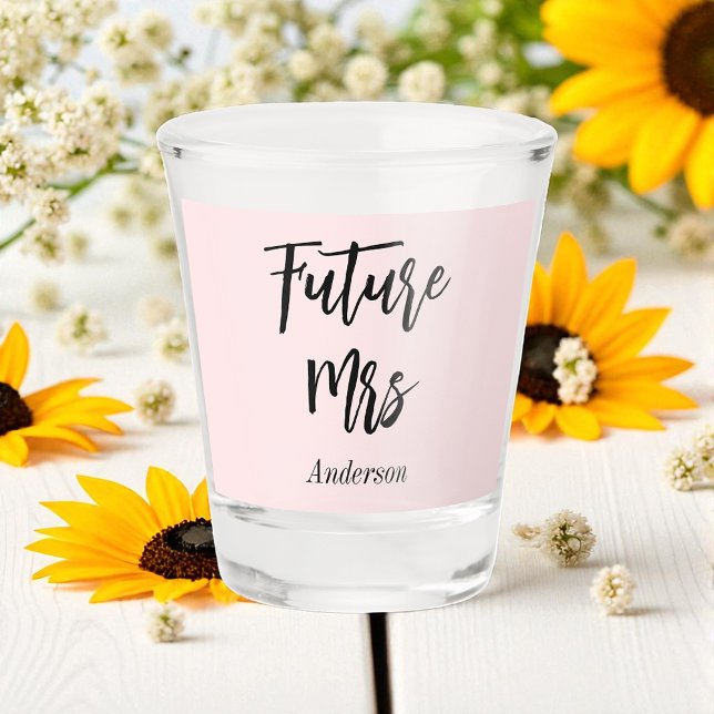Copo De Shot Noiva Futuro Sra Rosa Bege (Criador carregado)