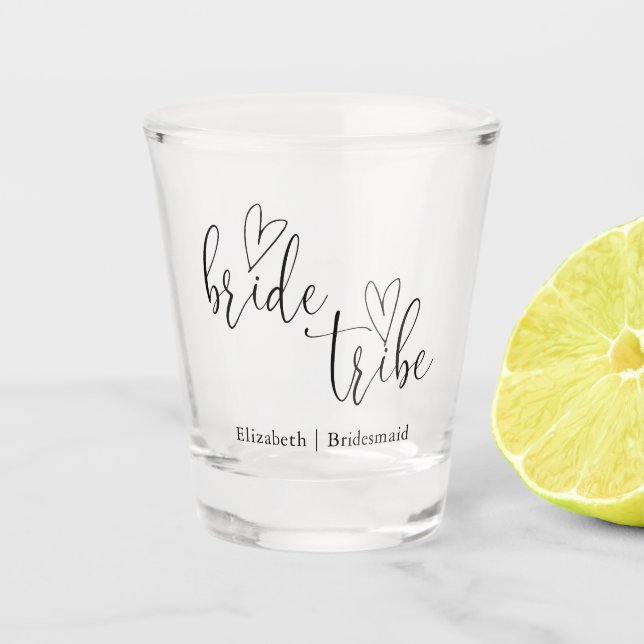 Copo De Shot Noiva Tribe Bachelorette Bridesmaids (Frente)