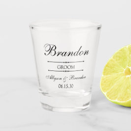 Copo De Shot Noivo Personalizado
