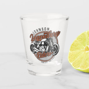 Copo De Shot NOME DO Biker Legendário Do Cavaleiro De Motociclo