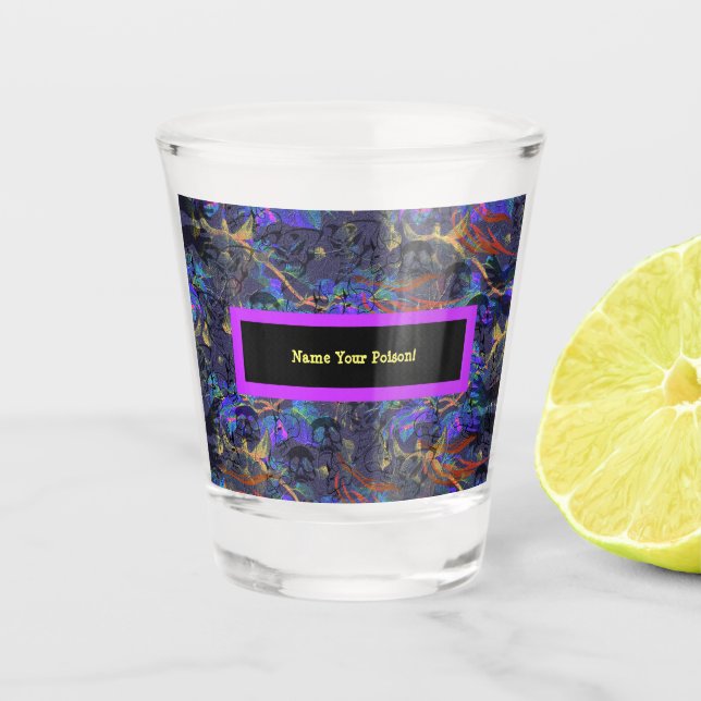 Copo De Shot Nome do seu veneno (Frente)