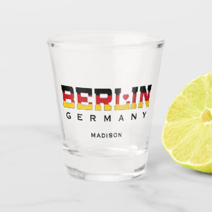 Copo De Shot Nome Personalizado Berlim Alemanha