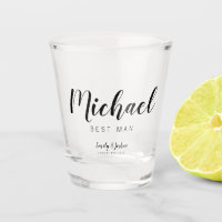 Nome Personalizado BEST MAN Shot glass