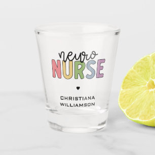 Copo De Shot Nome Personalizado Enfermeiro Enfermeiro Presente 