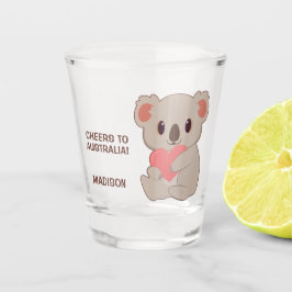 Copo De Shot Nome Personalizado Love Koala
