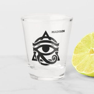 Copo De Shot Nome Personalizado Olho de Horo