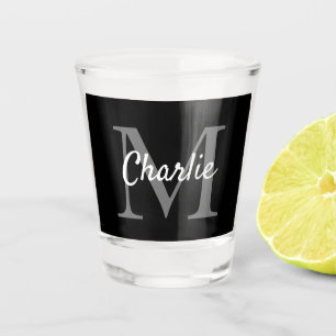 Copo De Shot Nome Simples Monograma Personalizado
