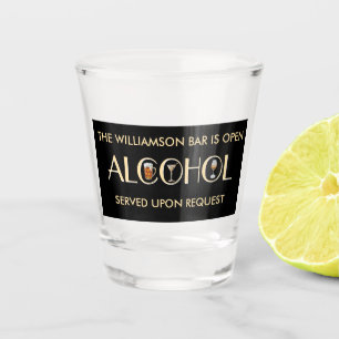 Copo De Shot Nome Único do Vinho de Na moda