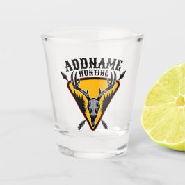 Copo De Shot NOMES ADD Caçador de Elk Caveira Grandes Caçadores