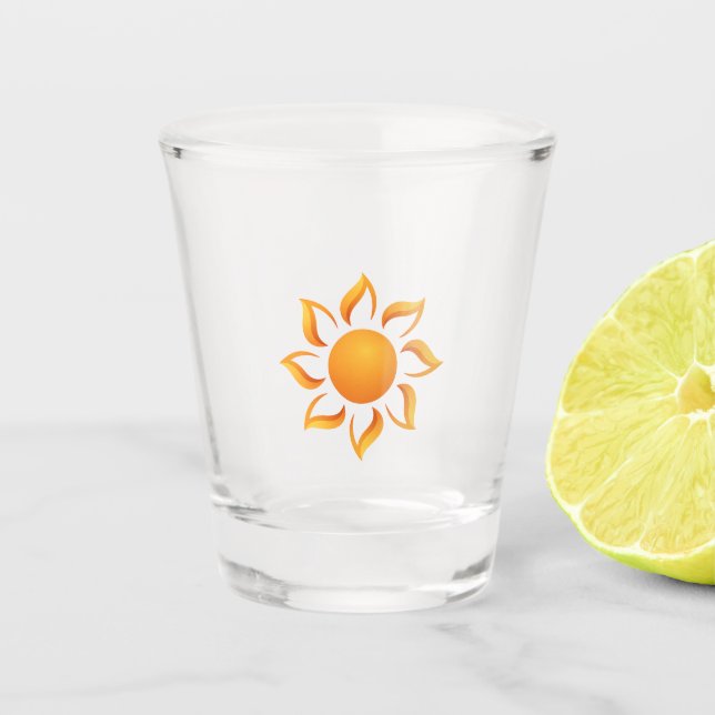 Copo De Shot Nós preenchemos os dias com luz solar (Frente)