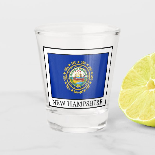 Copo De Shot Nova Hampshire (Frente)