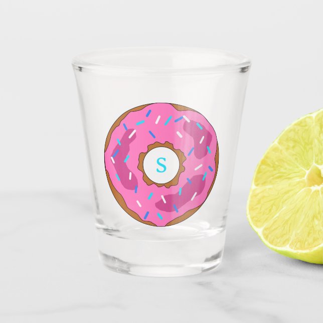 Copo De Shot NOVO! Shot Glass - Rosquinha - Seu nome é Personal (Frente)