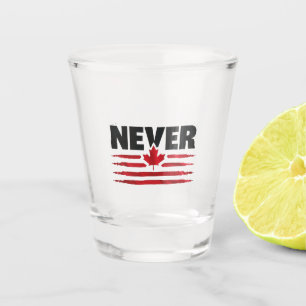 Copo De Shot Nunca 51ruas Canadense American Trump Politic