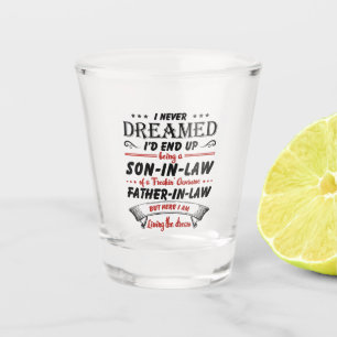 Copo De Shot Nunca Sonhei que acabaria sendo um genro