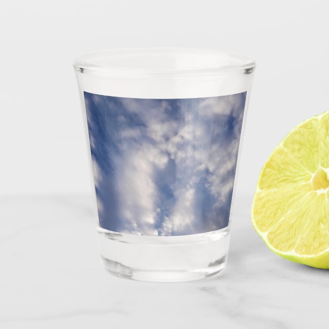 Copo De Shot Nuvem Céu (Frente)