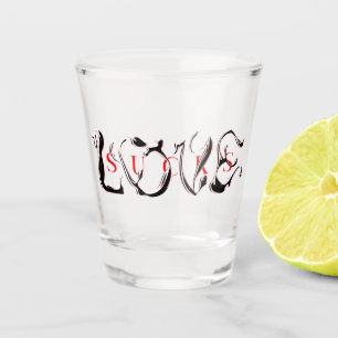 Copo De Shot O Amor É uma Droga