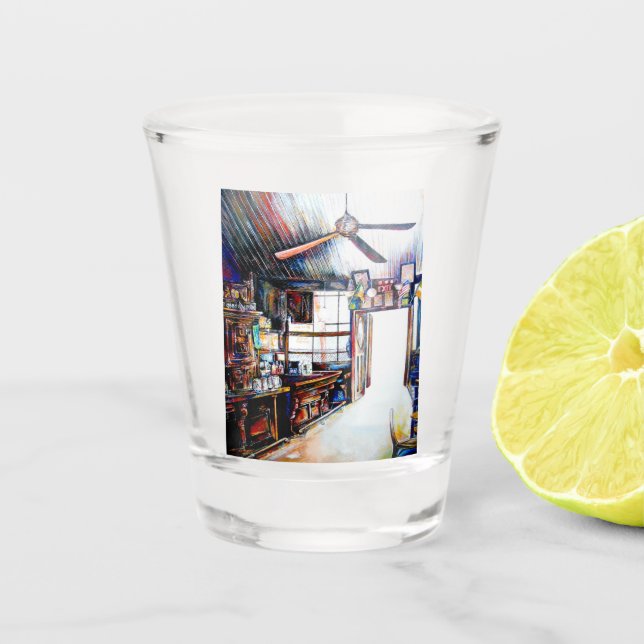 Copo De Shot O amor não é uma parede, é uma ponte (Frente)