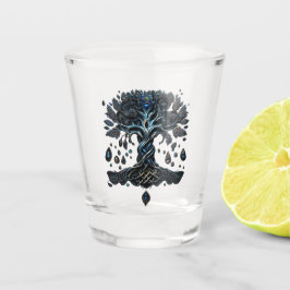 Copo De Shot O brilho da árvore da vida as joias da alma