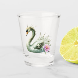 Copo De Shot O Cisne das Águas Esquecidas.