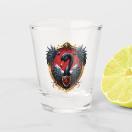 Copo De Shot O Cisne Negro é um símbolo de elegância e poder.