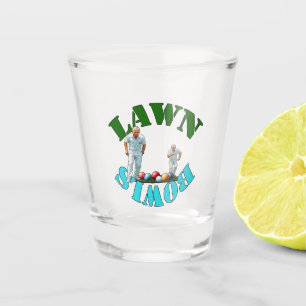 Copo De Shot O Espírito do Lawn Bowls: Boliches e Bolinhos