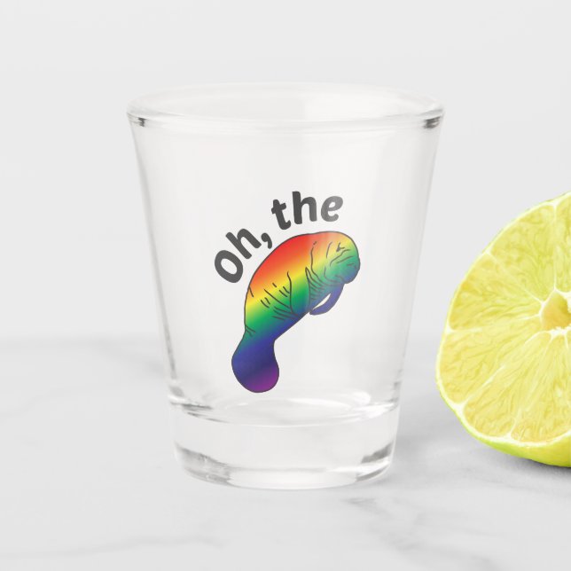 Copo De Shot O Hue Manatee (Frente)