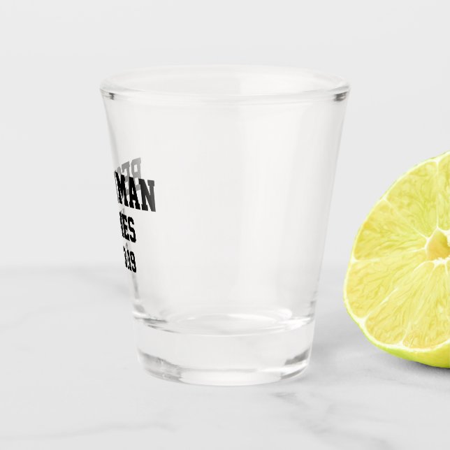 Copo De Shot O melhor presente dos shotglass do homem (Direita)