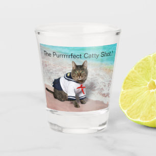 Copo De Shot O Purrfect Catty Shot!