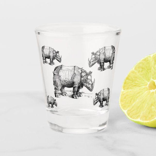 Copo De Shot O Rinoceronte        (Frente)