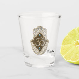 Copo De Shot O símbolo elegante Ohm.