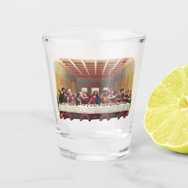 Copo De Shot O último jantar (Frente)
