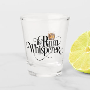 Copo De Shot O Vidro Do Suspiro De Rum