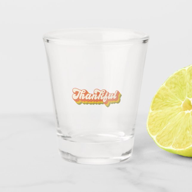 Copo De Shot Obrigado (Frente)