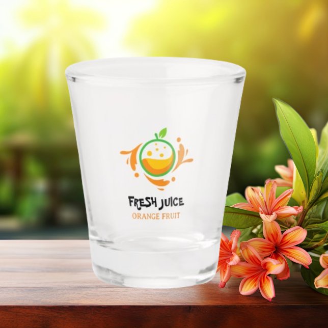 Copo De Shot Óculos de Atiramento de Sumo de Fruta Laranja Mini (Criador carregado)