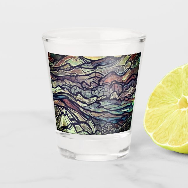 Copo De Shot Óculos De Foto Do SpaceCake! (Frente)