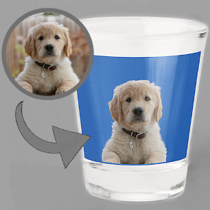 Copo De Shot Oferta de Foto do Sobreloque Pet Dog de Stofer Úni
