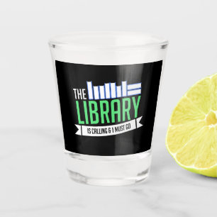 Copo De Shot Oferta de Livros da Biblioteca Bibliotecária