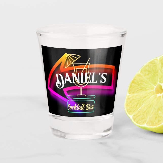 Copo De Shot Oferta Personalizada de Barman (Frente)