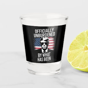 Copo De Shot Oficialmente Desencarregado Do Que Foi Trump