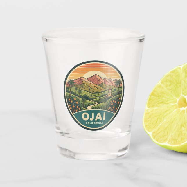 Copo De Shot Ojai Califórnia (Frente)