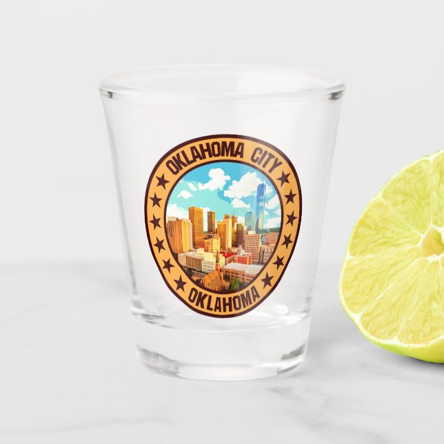Copo De Shot Oklahoma City (Frente)